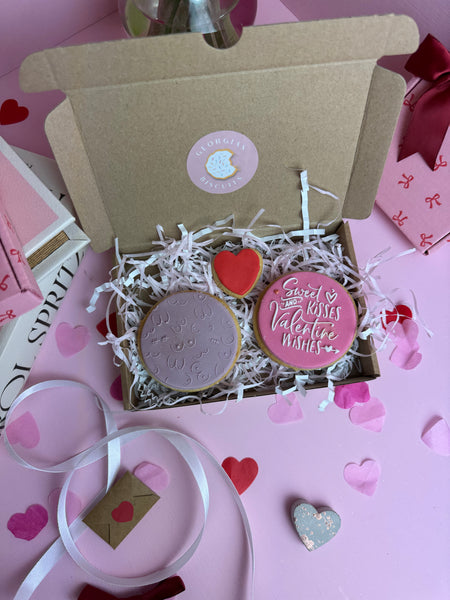 Cheeky Boobs Valentines Biscuit Gift Box
