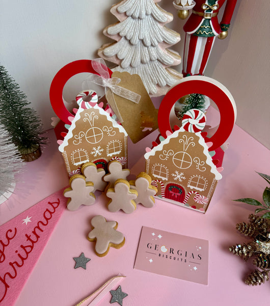 Mini Gingerbread Biscuit Treat Box - COLLECTION ONLY