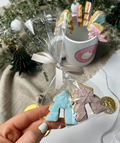 Mug Hanging Tree Biscuits - Bag with bow (x2 biscuits)