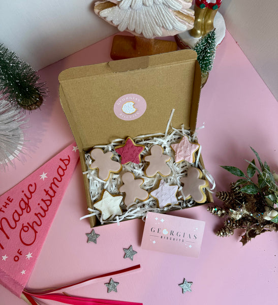 Bitesizse Festive Biscuit Letterbox