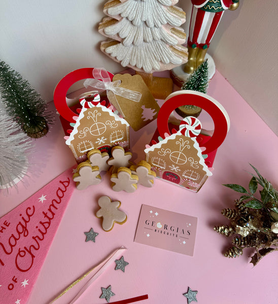 Mini Gingerbread Biscuit Treat Box - COLLECTION ONLY