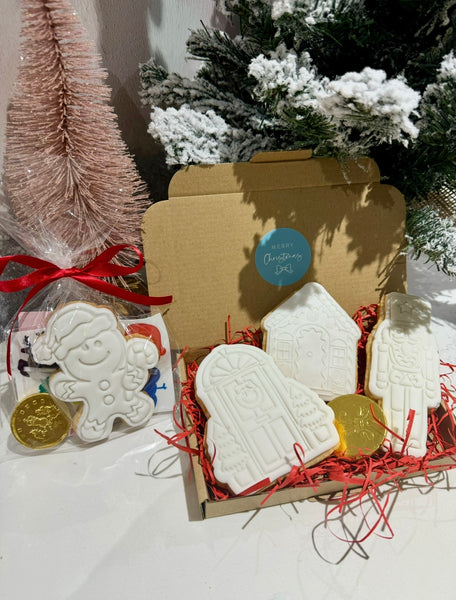 Christmas Individual Paint Your Own Biscuit