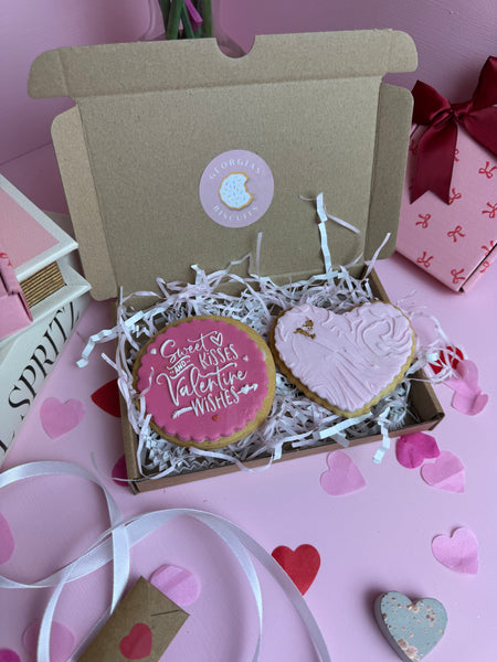 Valentines Love Biscuit Gift Box