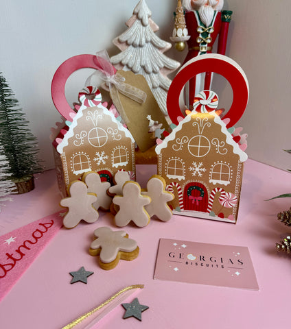 Mini Gingerbread Biscuit Treat Box - COLLECTION ONLY