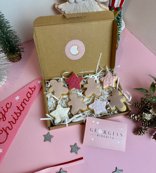 Bitesizse Festive Biscuit Letterbox