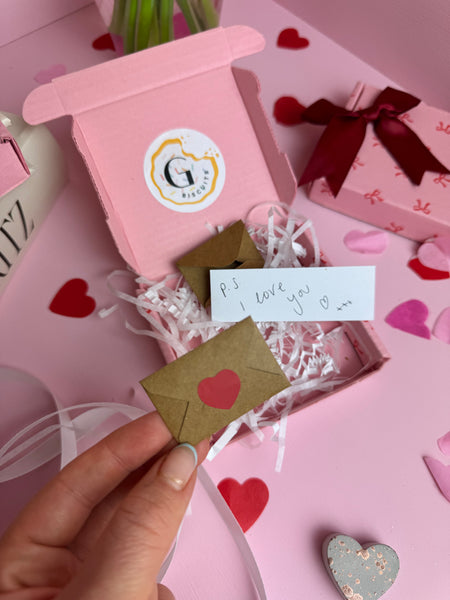 Cheeky Boobs Valentines Biscuit Gift Box