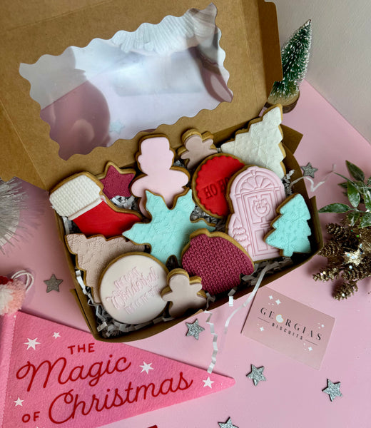 Grand Festive Biscuit Box
