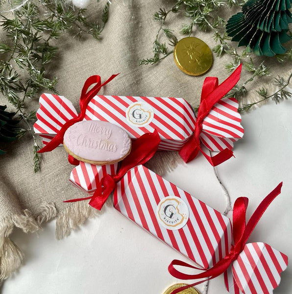 Mini Red Cracker Biscuit Gift