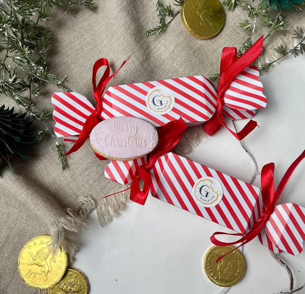 Mini Red Cracker Biscuit Gift