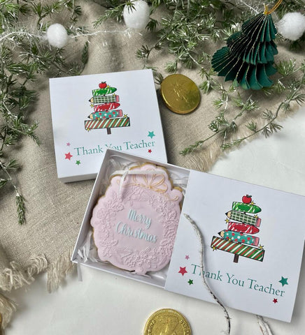 'Thank you Teacher' Biscuit Gift Box