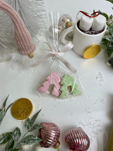 Mug Hanging Tree Biscuits - Bag with bow (x2 biscuits)