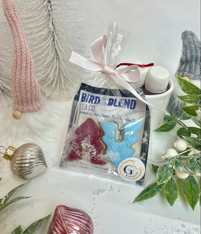 Mug Tree Biscuits & Tea Gift