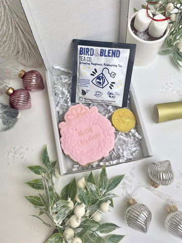 Christmas Wreath Tea Letterbox